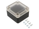 Carcasă: universală X: 60mm Y: 64mm Z: 41mm ABS neagră