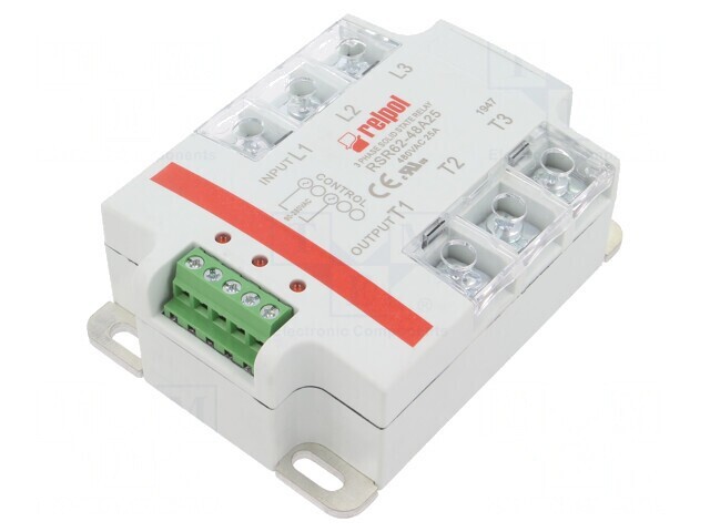 Releu Semiconductor 25A 3-Fazat 24-530VAC