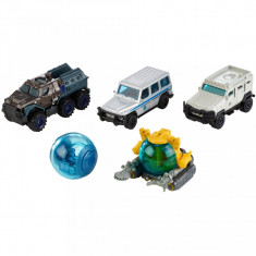 Set 5 masinute metalice Matchbox Jurasic World foto