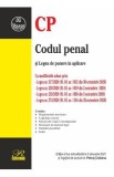 Codul penal si Legea de punere in aplicare Act. 5 ianuarie 2021