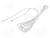 Cablu alimentare DC, cabluri, DC 5,5/2,5 soclu, alb, 3m, WEST POL - S25-TT-C100-300WH