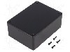 Carcasa ABS, 82mmx110mmx44mm, IP54, HAMMOND - 1591SSBK