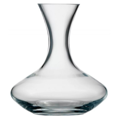 Carafa din sticla clara, Decanter cu volum de 750 ml pentru aerarea vinului rosu foto