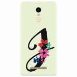 Husa silicon pentru Xiaomi Remdi Note 3, Litera J