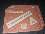 Brosura veche de epoca Romania 1978.Clubul Roman ACR.Vacante Auto,brosura Tourin ACR Vacante auto 1978