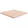VidaXL Blat de masă pătrat, 50x50x1,5 cm, lemn masiv stejar netratat