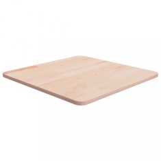 vidaXL Blat de masă pătrat, 50x50x1,5 cm, lemn masiv stejar netratat