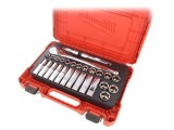Set chei tubulară 6-puncte 1/2&quot; 28 buc. Milwaukee