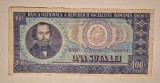 Bancnotă de colecție 100lei RSR 1966