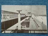 573 - Constanta - Plaja de la Mamaia / carte postala interbelica, Necirculata, Printata