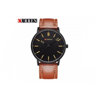 Ceas Curren Slim barbatesc, Elegant, Black - M8233NM foto