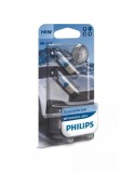 Set 2 becuri 12V H6W BAX9S (blister) White Vision Ultra Philips
