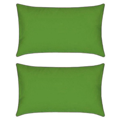 Set 2 Perne decorative dreptunghiulare Mania Relax, din bumbac, 50x70 cm, culoare verde foto
