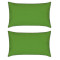 Set 2 Perne decorative dreptunghiulare Mania Relax, din bumbac, 50x70 cm, culoare verde
