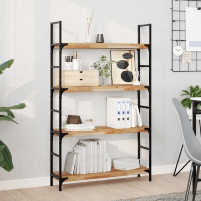 vidaXL Raft suspendat 80x20x4 cm lemn masiv acacia netratat 3279583 foto