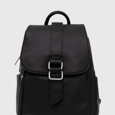 Answear Lab rucsac femei, culoarea negru, mic, neted