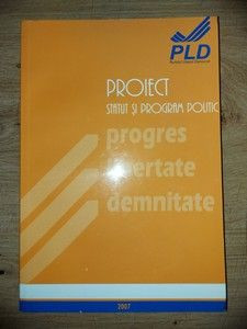 PLD Proiect statut si program politic foto