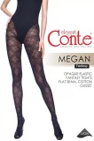 Dres cu model geometric, Conte Fantasy Megan - Nero, 2-S Standard, Conte Elegant