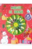 Magie de iarna. Carte de colorat. 12 creioane mici pentru maini de pitici