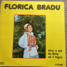 Florica Bradu ‎cine-o zis de cris ca-i negru disc vinyl lp muzica populara 01574