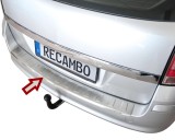 Ornament protectie bara spate/portbagaj mat Opel Astra H Caravan Combi, Break 2004-2010