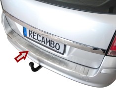 Ornament protectie bara spate/portbagaj mat Opel Astra H Caravan Combi, Break 2004-2010