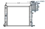 Radiator racire Mercedes Vito 113 (W638), 03.1999-07.2003, Vito/Clasa 5 (W638), 03.1999-07.2003, V200, motor 2.0, 95 kw, benzina, cutie manuala, fara