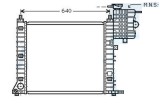 Radiator racire Mercedes Vito 113 (W638), 03.1999-07.2003, Vito/Clasa 5 (W638), 03.1999-07.2003, V200, motor 2.0, 95 kw, benzina, cutie manuala, fara, Rapid