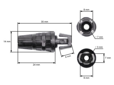 Adaptor pentru cabluri de acceleratie foto