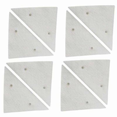 Set de 4 Rezerve Mercaton pentru Stergatoare Magnetice in Forma de Triunghi, Marime Universala, Compatibile cu Majoritatea Siste foto