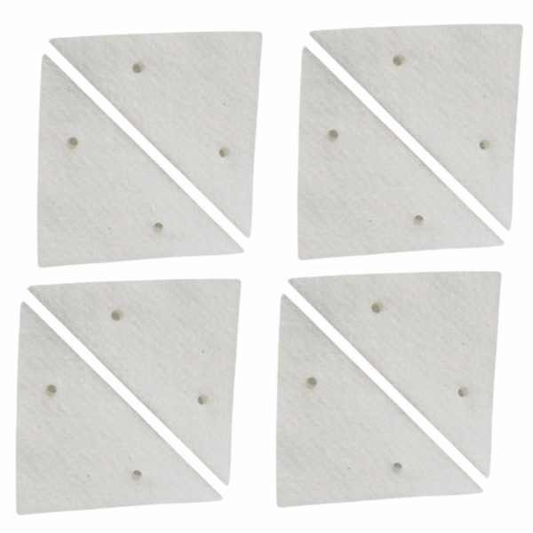 Set de 4 Rezerve Mercaton pentru Stergatoare Magnetice in Forma de Triunghi, Marime Universala, Compatibile cu Majoritatea Siste
