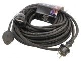 Prelungitor Negru 20m 16A 3x2,5mm2