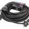 Prelungitor Negru 20m 16A 3x2,5mm2