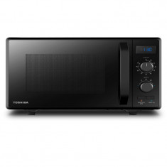 Cuptor cu microunde Toshiba MW2-AG23PBK, 23 l, 900W, Grill 1000W, Display digital, Timer, Negru