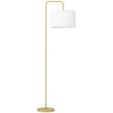 HOMCOM Lampadar Modern Arcuit din Oțel și Poliester, Auriu | Aosom Romania