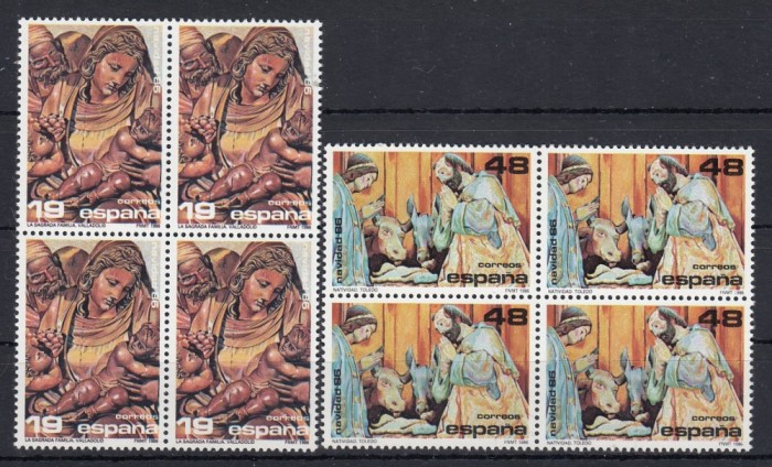 Spania 1986 - CRACIUN - Bloc de 4 - MNH