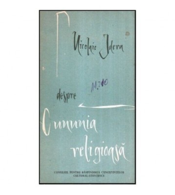 N. Jderu - Despre cununia religioasa - 117887 foto