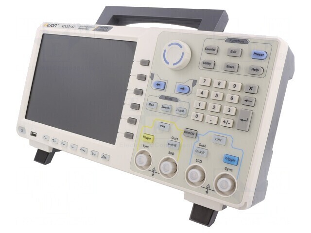 Generator de Funcții 160MHz LCD 8 800x600 2 Canale