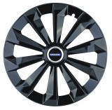 Cumpara ieftin Set 4 capace roti Fame negru R15 pentru gama auto Volvo, Autohelix MSA