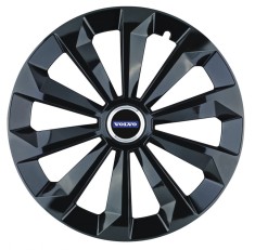 Set 4 capace roti Fame negru R16 pentru gama auto Volvo