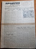 sportul popular 27 septembrie 1954-atletism,dinamo caiac canoe,lia manoliu