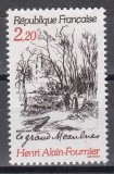 Franta 1986 - Centenarul nașterii lui Henri Alain-Fournier, MNH, Nestampilat