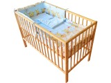 Lenjerie MyKids Albinuta Albastru 4 Piese 140x70