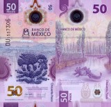 MEXIC 50 pesos 2024 COMEMORATIVA polymer UNC!!!