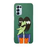 Husa compatibila cu Oppo A54 5G model Ace The Ganggreen Gang, Silicon, TPU, Viceversa, Transparent, Carcasa