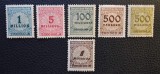 Deutsches Reich (1923) - Hiperinflație (Neștampilat, Lot mixt) BN1, Stampilat