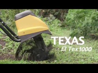 Texas El-Tex 1000, Cultivator electric pentru solarii, gradini, 1000W, 230V, latime lucru 36cm, adancime lucru 20cm - 5708906917396 foto