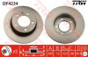 Disc frana RENAULT MASTER II caroserie (FD) (1998 - 2010) TRW DF4234