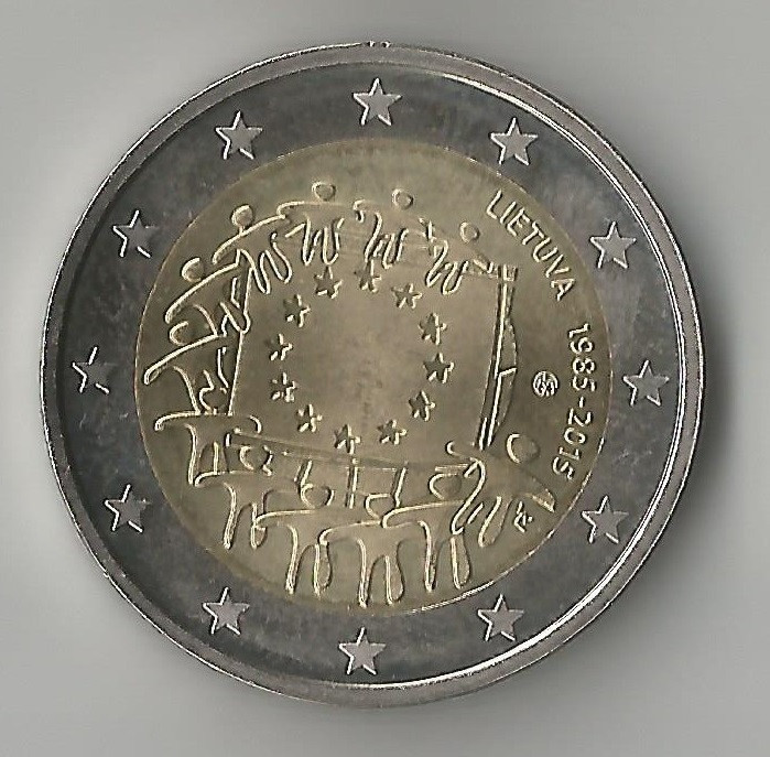 Lituania, 2 euro comemorativ, 2015