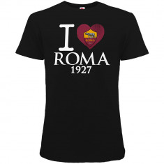 AS Roma tricou de bărbați i love roma - XXL